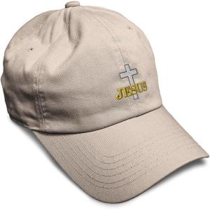 image:imageSoft Baseball Hat Embroidered Dad Hat Christian Cross Jesus Faith Jesus Christ Men amp Ladies Baseball CapStone Design Only