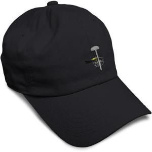 image:imageSpeedy Pros Soft Baseball Hat Embroidered Dad Hat Disc Golf A Men amp Ladies Baseball Cap CottonBlack Design Only