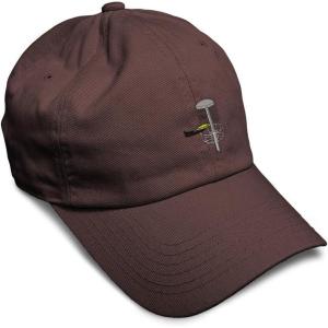 image:imageSpeedy Pros Soft Baseball Hat Embroidered Dad Hat Disc Golf A Men amp Ladies Baseball Cap CottonBrown Design Only
