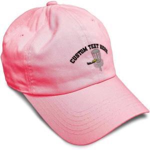 image:imageSpeedy Pros Soft Baseball Hat Embroidered Dad Hat Disc Golf A Men amp Ladies Baseball Cap CottonCoral Personalized Text Here