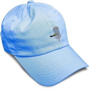image:imageSpeedy Pros Soft Baseball Hat Embroidered Dad Hat Disc Golf A Men amp Ladies Baseball Cap CottonLight Blue Design Only