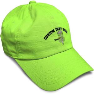 image:imageSpeedy Pros Soft Baseball Hat Embroidered Dad Hat Disc Golf A Men amp Ladies Baseball Cap CottonLime Personalized Text Here
