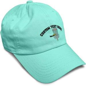 image:imageSpeedy Pros Soft Baseball Hat Embroidered Dad Hat Disc Golf A Men amp Ladies Baseball Cap CottonMint Personalized Text Here