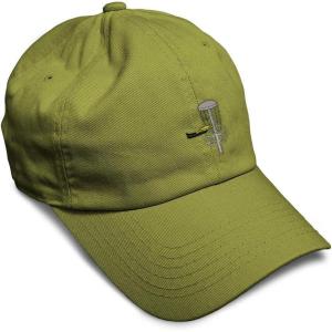 image:imageSpeedy Pros Soft Baseball Hat Embroidered Dad Hat Disc Golf A Men amp Ladies Baseball Cap CottonOlive Green Design Only