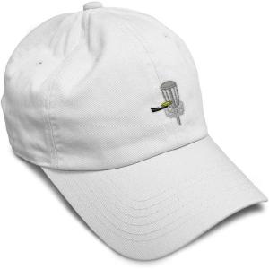 image:imageSpeedy Pros Soft Baseball Hat Embroidered Dad Hat Disc Golf A Men amp Ladies Baseball Cap CottonWhite Design Only