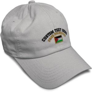 image:imageSpeedy Pros Soft Baseball Hat Embroidered Dad Hat Free Palestine Flag Embroidery Men amp Ladies Baseball Cap CottonLight Grey Personalized Text Here