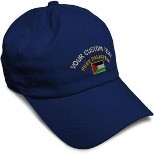 image:imageSpeedy Pros Soft Baseball Hat Embroidered Dad Hat Free Palestine Flag Embroidery Men amp Ladies Baseball Cap CottonNavy Personalized Text Here
