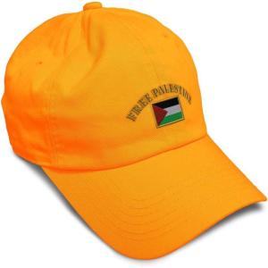 image:imageSpeedy Pros Soft Baseball Hat Embroidered Dad Hat Free Palestine Flag Embroidery Men amp Ladies Baseball Cap CottonOrange Design Only