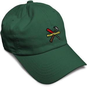 image:imageSpeedy Pros Soft Baseball Hat Embroidered Dad Hat Maintenance Tools Logo Embroidery Men amp Ladies Baseball Cap CottonForest Green Design Only