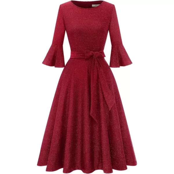 Glitter-burgundy