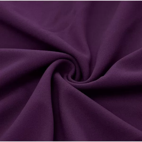 HomRain Ruffle Sleeve Cocktail Dresses for Wedding Guest Fit and Flare Tea Length Party Dress
