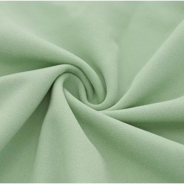 HomRain Ruffle Sleeve Cocktail Dresses for Wedding Guest Fit and Flare Tea Length Party Dress