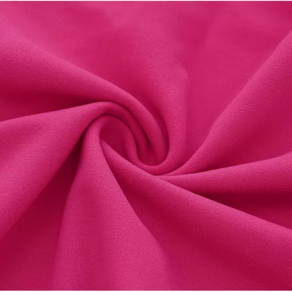 HomRain Ruffle Sleeve Cocktail Dresses for Wedding Guest Fit and Flare Tea Length Party Dress