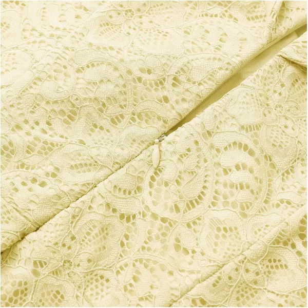 HomRain Women's Elegant Floral Lace Dress Off The Shoulder High Low Hem Dresses for Wedding for Cocktail for Party