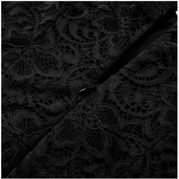 HomRain Women's Elegant Floral Lace Dress Off The Shoulder High Low Hem Dresses for Wedding for Cocktail for Party