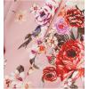 imageHomRain Womens Church Dresses for 2025 Wedding Guest Cocktail Tea Party Bell Sleeve Vintage Evening Graduation DressBlush Flower