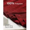 imageHomRain Womens Church Dresses for 2025 Wedding Guest Cocktail Tea Party Bell Sleeve Vintage Evening Graduation DressGlitterburgundy