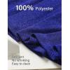imageHomRain Womens Church Dresses for 2025 Wedding Guest Cocktail Tea Party Bell Sleeve Vintage Evening Graduation DressGlitterroyalblue