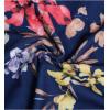 imageHomRain Womens Church Dresses for 2025 Wedding Guest Cocktail Tea Party Bell Sleeve Vintage Evening Graduation DressNavy Flower
