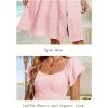 imageBridesmaid Dress for Women 2025 Graduation Elegant Pink Split Dresses for Cocktail Engagement Tea Party Blush L