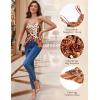 imageHomRain Sequin Tops for Women 2025 Sparkly Tank Tops Sexy V Neck Club Party Shining TopChampagne