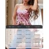 imageHomRain Sequin Tops for Women 2025 Sparkly Tank Tops Sexy V Neck Club Party Shining TopPink
