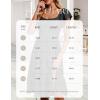 imageHomRain Womens Casual Wedding Dresses for Summer 2025 Vintage Graduation Square Neck Cocktail Beach Dress for Tea PartyBlack