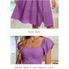 imageHomRain Womens Casual Wedding Dresses for Summer 2025 Vintage Graduation Square Neck Cocktail Beach Dress for Tea PartyGrape