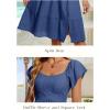 imageHomRain Womens Casual Wedding Dresses for Summer 2025 Vintage Graduation Square Neck Cocktail Beach Dress for Tea PartyGreyblue