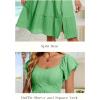 imageHomRain Womens Casual Wedding Dresses for Summer 2025 Vintage Graduation Square Neck Cocktail Beach Dress for Tea PartyMint