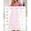 imageHomRain Womens Casual Wedding Dresses for Summer 2025 Vintage Graduation Square Neck Cocktail Beach Dress for Tea PartyRose