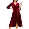 Velvet-darkred
