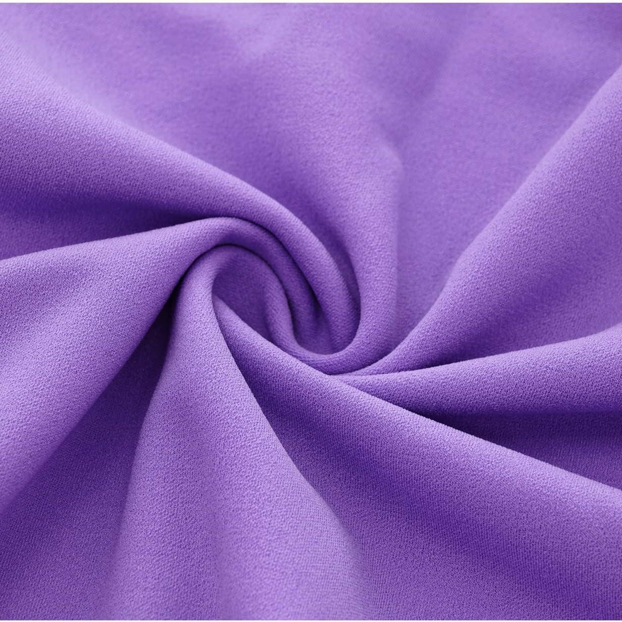 imageHomRain Wedding Guest Dresses for Women Vintage Short Sleeves Casual Fit and Flare Cocktail Formal Dress for Tea PartyLavender