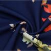 imageHomRain Wedding Guest Dresses for Women Vintage Short Sleeves Casual Fit and Flare Cocktail Formal Dress for Tea PartyNavy Flower