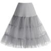 imageHomRain Womens Vintage 50s Petticoat Skirts Crinoline Tutu Underskirt Dress
