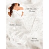 image:imageHomRain Cocktail Dresses for Women Sequin Lace Short Sparkly Semi Formal Elegant Homecoming Wedding Guest Party Prom TeensWhite