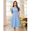 image:imageHomRain Womens Glitter Sparkly Cocktail Dresses Flare and Fit Bridesmaid Dress for Wedding Guest Homecoming Graduation DressSequinblue