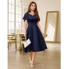 image:imageHomRain Womens Glitter Sparkly Cocktail Dresses Flare and Fit Bridesmaid Dress for Wedding Guest Homecoming Graduation DressSequinnavy