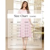 image:imageHomRain Womens Glitter Sparkly Cocktail Dresses Flare and Fit Bridesmaid Dress for Wedding Guest Homecoming Graduation DressSequinpink