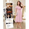 image:imageHomRain Womens Glitter Sparkly Cocktail Dresses Flare and Fit Bridesmaid Dress for Wedding Guest Homecoming Graduation DressSequinpink