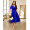 image:imageHomRain Womens Glitter Sparkly Cocktail Dresses Flare and Fit Bridesmaid Dress for Wedding Guest Homecoming Graduation DressSequinroyalblue