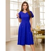 image:imageHomRain Womens Glitter Sparkly Cocktail Dresses Flare and Fit Bridesmaid Dress for Wedding Guest Homecoming Graduation DressSequinroyalblue