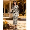 image:imageHomRain Womens Mesh Maxi Long Sleeve Floral Bodycon Dress Ruched Wedding Guest Cocktail Party DressesChampagne