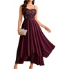 Sequin Burgundy