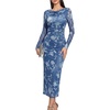 Floral-greyblue