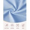 image:imageHomRain Bodycon Ruched Summer Wedding Guest Dresses for Women Sleeveless Midi Sparkly Mesh Dress Sexy Tight Cocktail DressBlue