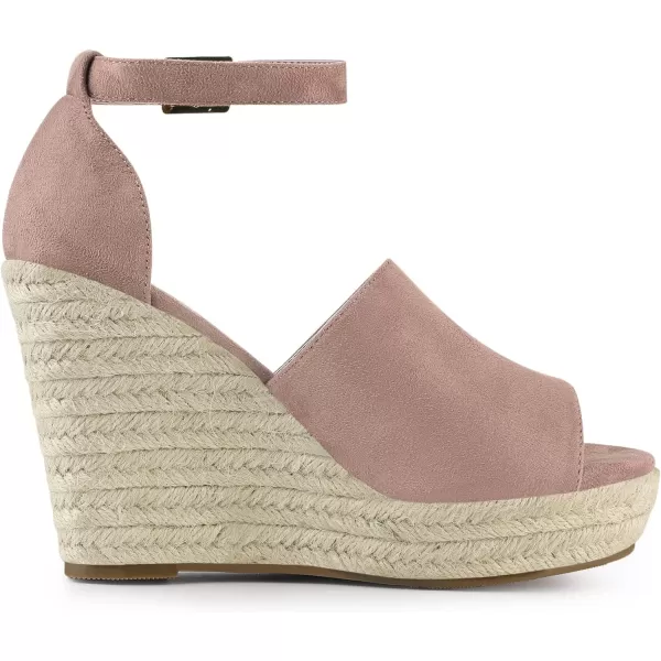 Allegra K Women's Espadrilles Platform Heels Wedges Sandals