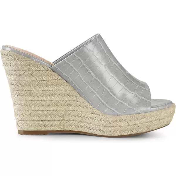 Allegra K Women's Espadrilles Wedges Wedge Sandals