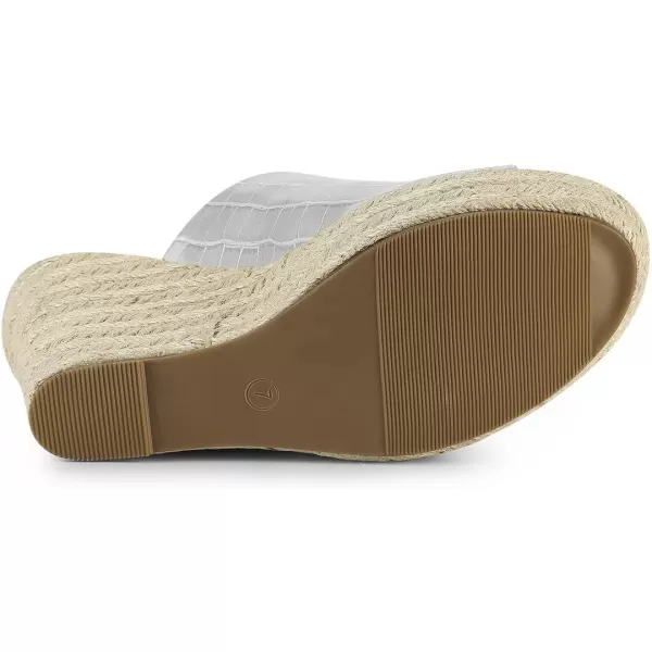 Allegra K Women's Espadrilles Wedges Wedge Sandals