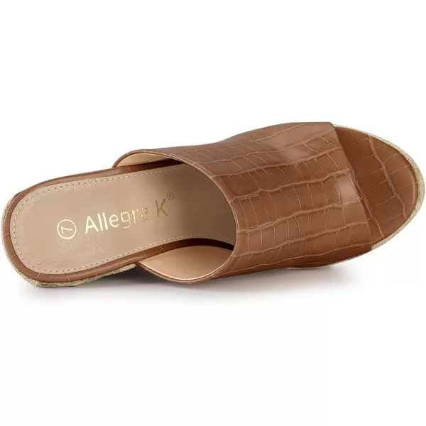 Allegra K Women's Espadrilles Wedges Wedge Sandals